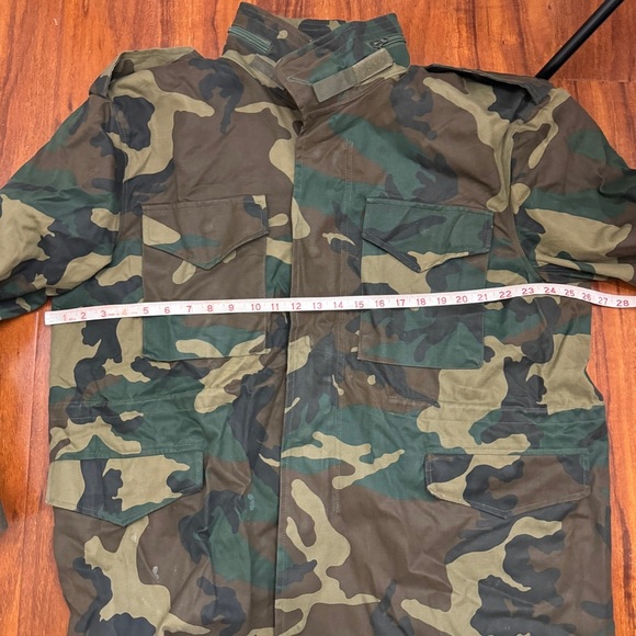 Vintage Camo Army Jacket Size 52 - Picture 9 of 11